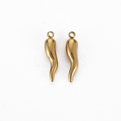 Ion Plating(IP) 304 304 Stainless Steel Charms X-STAS-N097-105LG-NR-1