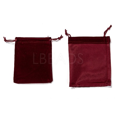 Rectangle Velvet Pouches X-TP-R002-10x12-02-1
