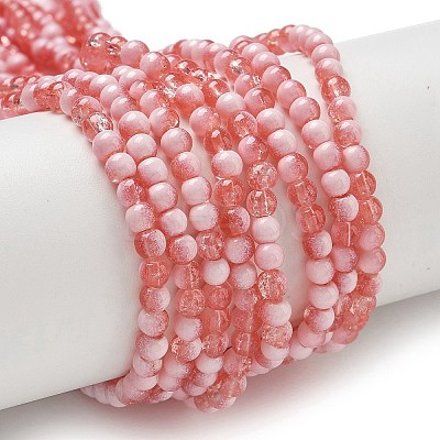 Crackle Glass Beads X1-GLAA-U001-4mm-13-1