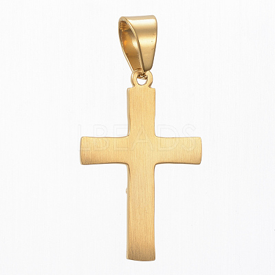 304 Stainless Steel Pendants STAS-L196-08G-1