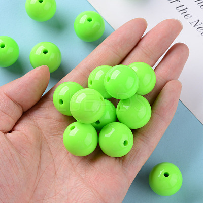 Opaque Acrylic Beads MACR-S370-C20mm-23-1