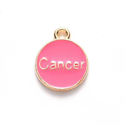 Alloy Enamel Pendants ENAM-S124-01B-03D-1