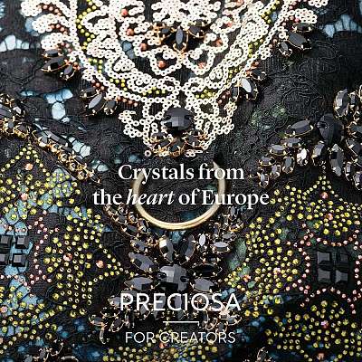 Preciosa&reg MAXIMA Crystal No Hotfix Flatback Stones Y-PRC-NSS16-30050-1