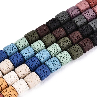 Natural Lava Rock Beads Strands G-N257-16A-01-1