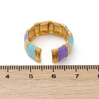 304 Stainless Steel Adjustable Cuff Rings RJEW-Q015-02G-C-1