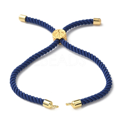 Cotton Cord Bracelet Making KK-F758-03P-G-1