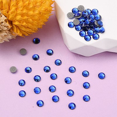 Preciosa&reg Crystal Hotfix Flatback Stones Y-PRC-HSS8-30050-1