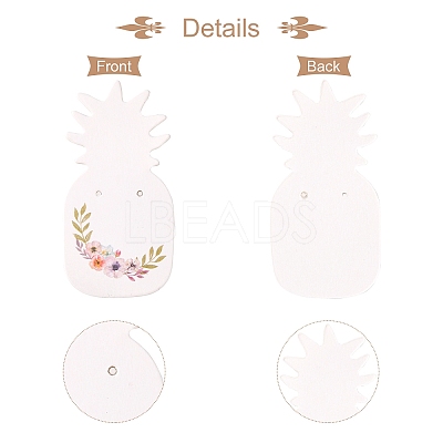 Cardboard Earring Display Cards CDIS-L003-B02-A-1