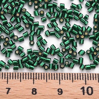 Glass Bugle Beads SEED-S032-08A-53A-1