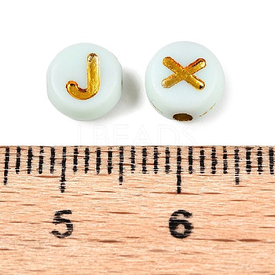 Plating Acrylic Beads PACR-T017-02A-1