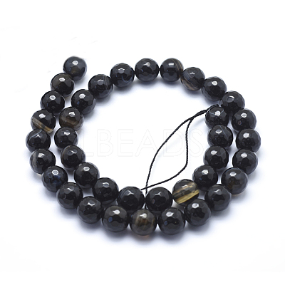 Natural Agate Beads G-J371-08-14mm-1