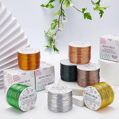 Matte Round Aluminum Wire AW-BC0003-30H-0.8mm-1