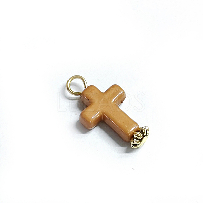 Opaque Acrylic Pendants PALLOY-TAC0074-10-1