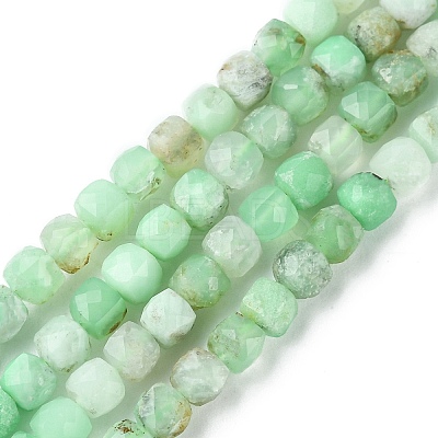 Natural Chrysoprase Beads Strands G-F748-F01-01B-1