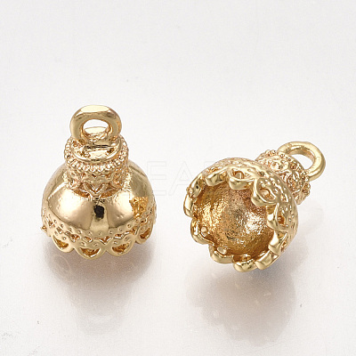 Brass Pendants Bail KK-T035-97-1