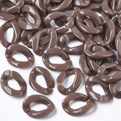 Opaque Acrylic Linking Rings OACR-T011-88E-1