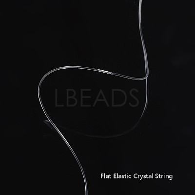 Round Japanese Elastic Crystal String X-EW-G008-01-0.8mm-1