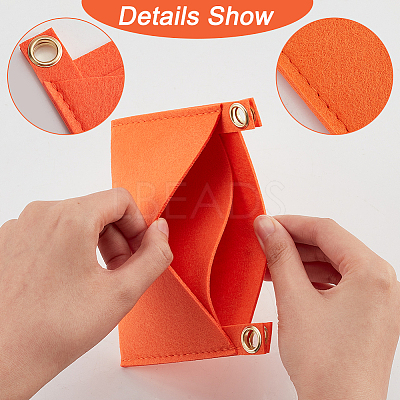 3Pcs 3 Style Felt Bags Organizer Insert PURS-WR0006-87C-1
