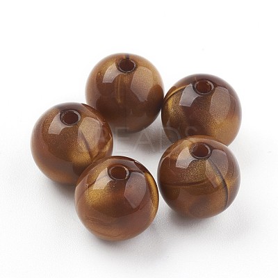Acrylic Beads MACR-E025-21-14mm-1