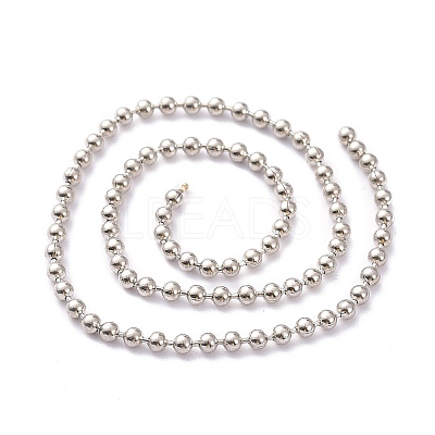 Brass & Stainless Steel Ball Chains CHC-XCP0001-20-1