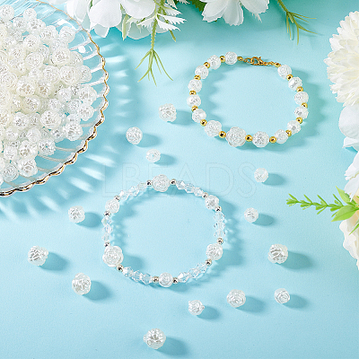 300Pcs 3 Styles Imitation Pearl Acrylic Beads OACR-GA0001-20-1