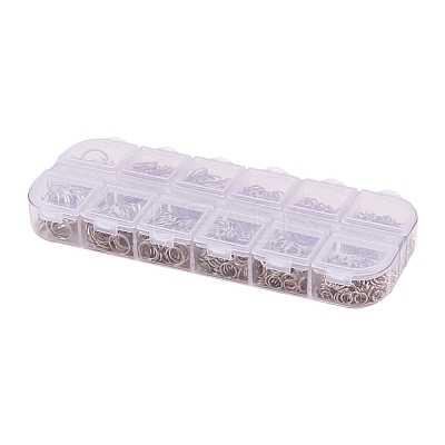 1 Box Iron Open Jump Rings IFIN-X0005-P-B-1