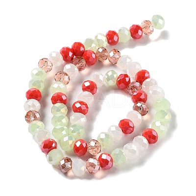 Glass Beads Strands EGLA-A034-M10mm-57-1