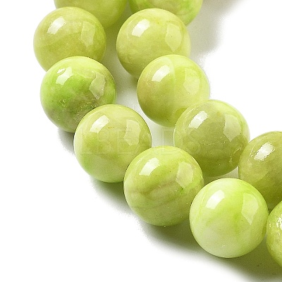 Natural Persian Jade Beads Strands G-A255-A02-02B-1
