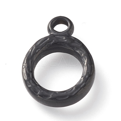 304 Stainless Steel Toggle Clasps Parts Ion Plating(IP) STAS-K209-01B-1