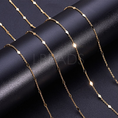 3.28 Feet Brass Link Chains X-CHC-T007-01G-1