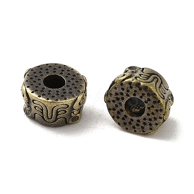 Tibetan Style Rack Plating Brass Beads KK-Q805-46AB-1