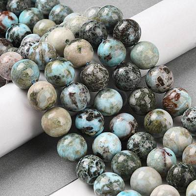 Natural Larimar Beads Strands G-P524-A02-05-1