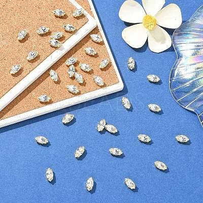 Preciosa&reg MAXIMA Crystal Sew-On Cups LS-Y-PRC-SE10-00030-G-1