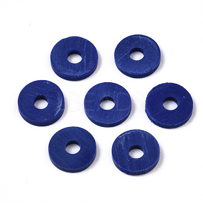 Handmade Polymer Clay Beads X-CLAY-Q251-6.0mm-53-1