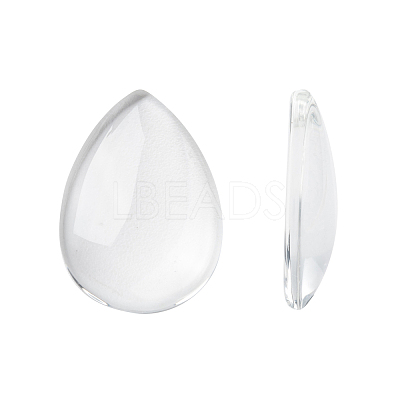 Transparent teardrop X-GGLA-R024-25x18-1