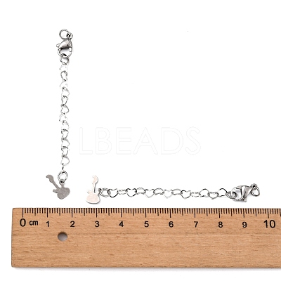 Tarnish Resistant 304 Stainless Steel Chain Extender FIND-JF00066-1