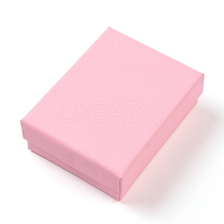 Cardboard Jewelry Boxes CBOX-WH0003-11B-1