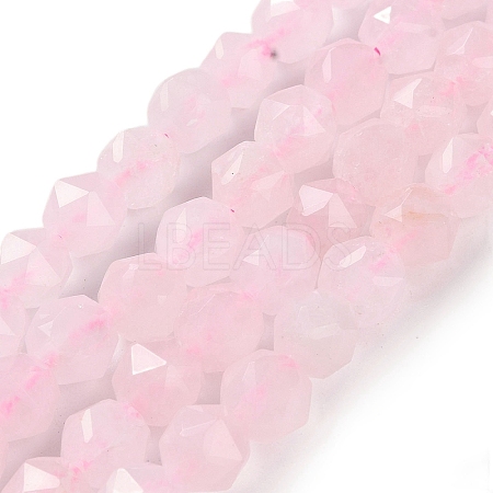 Natural Rose Quartz Beads Strands G-NH0021-A21-01-1