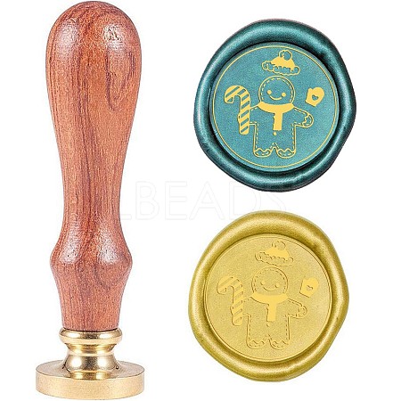 Wax Seal Stamp Set AJEW-WH0208-097-1