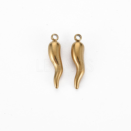 Ion Plating(IP) 304 304 Stainless Steel Charms X-STAS-N097-105LG-NR-1