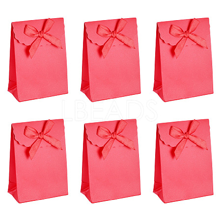 Paper Packing Bags with Bowknot ABAG-TAC0017-001G-1