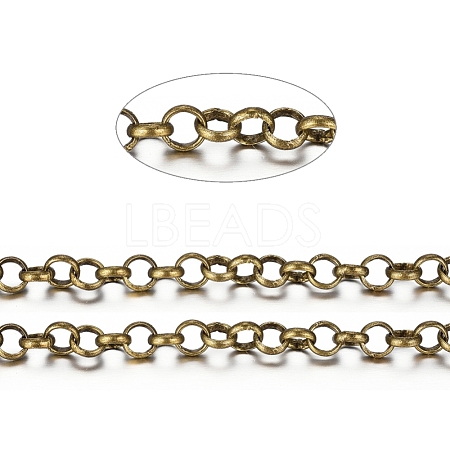 Brass Rolo Chains CHC-S008-002B-AB-1