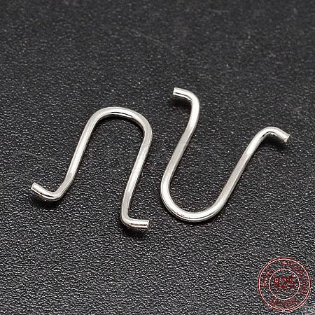 Letter U 925 Sterling Silver Findings STER-F016-03A-1
