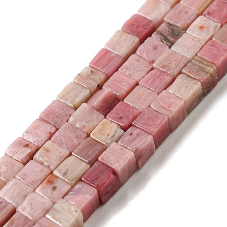 Natural Rhodonite Beads Strands G-C129-A14-01-1