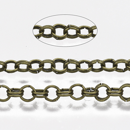 Iron Rolo Chains CH-S125-011D-AB-1