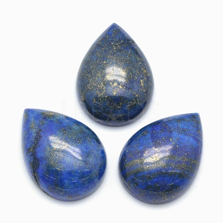 Natural Lapis Lazuli Cabochons G-E491-B-12-1