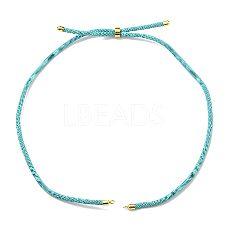Nylon Cords Necklace Making AJEW-P116-03G-04-1