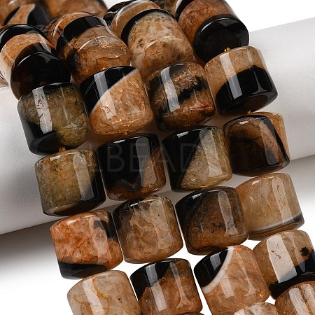 Natural Agate Beads Strands G-F820-P01-01E-1