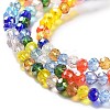 Glass Beads Strands EGLA-A034-M4mm-61-4
