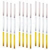 AHADEMAKER 60Pcs 3 Colors Reusable Acrylic Mirror Cakesicle Sticks DIY-GA0004-06-1